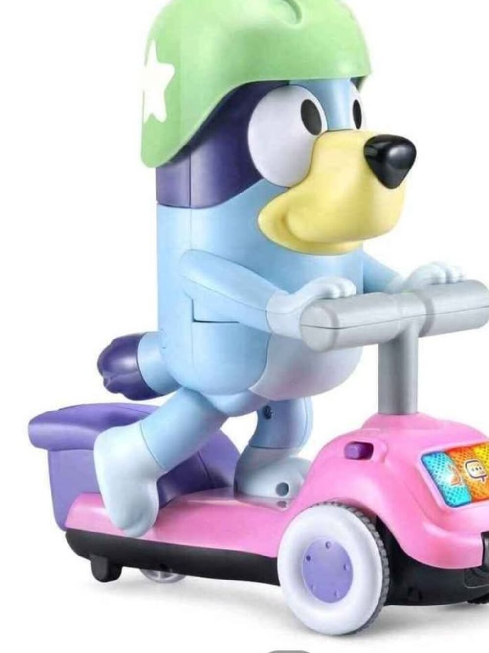VTech® Bluey Scooter Time Bluey, Moving Electronic Figure Toy for Preschoolers